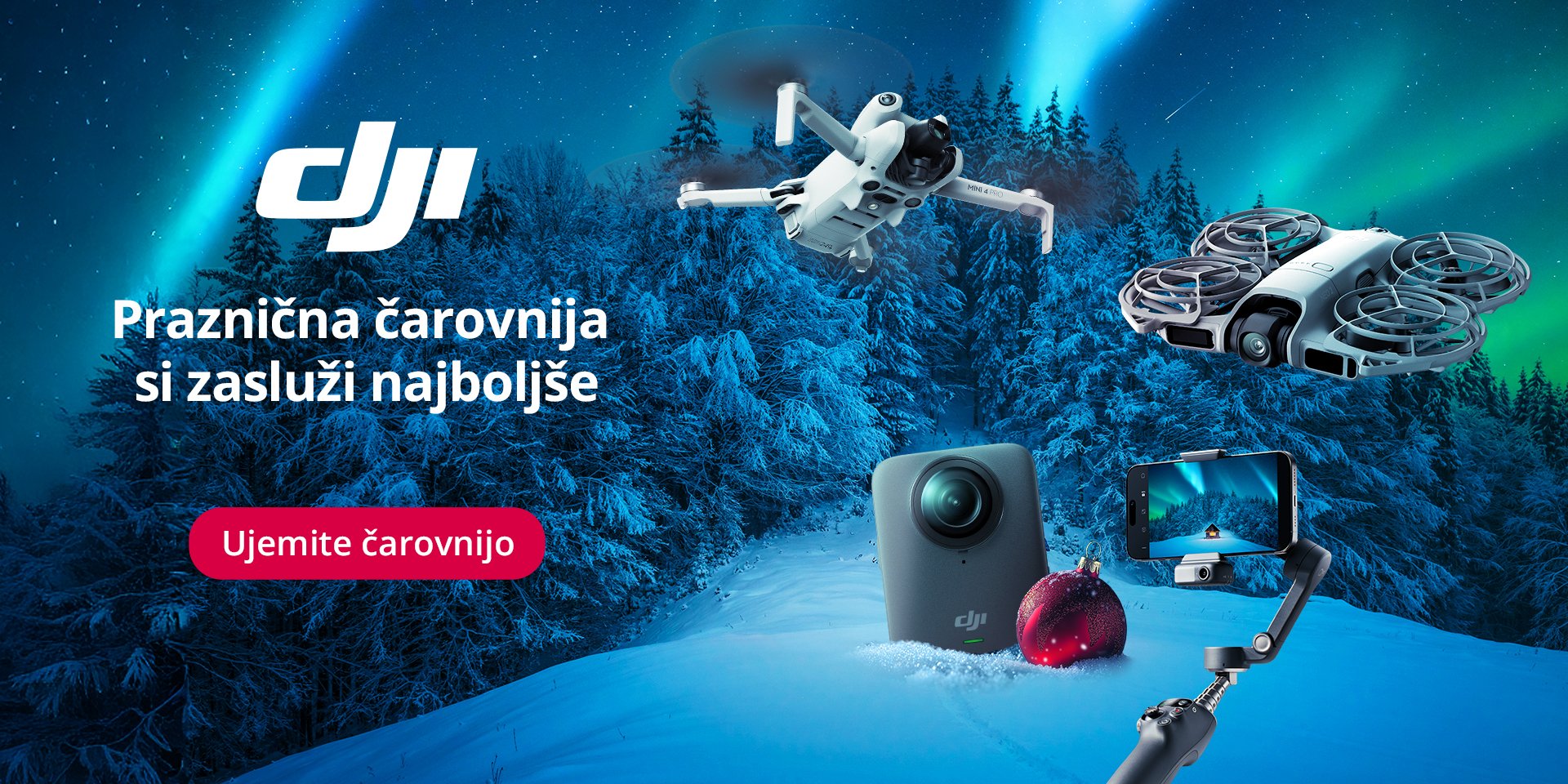 DJI praznična čarovnija